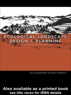Ecological Landscape Design and Planning - ebook